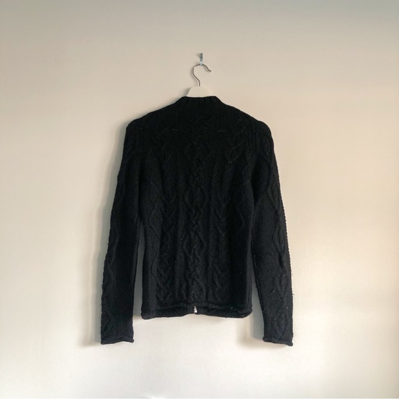 Vintage moda international knitted chunky cardigan - Picture 2 of 4